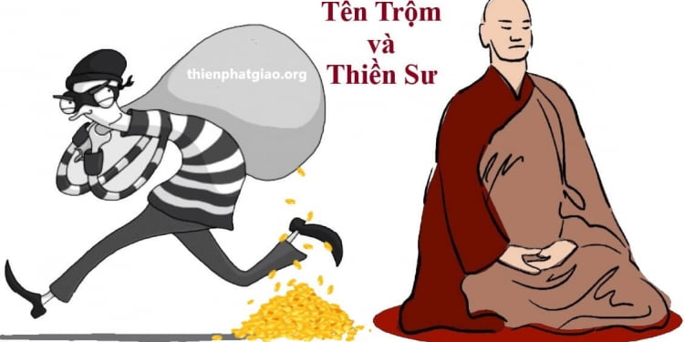 Từ kẻ trộm trở thành đệ tử của Thiền sư
