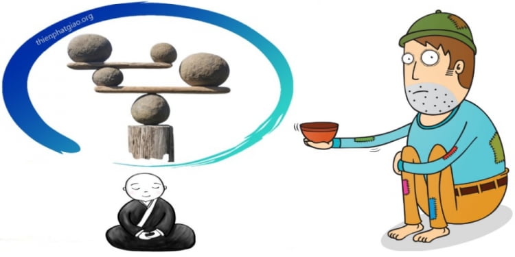 Thiền trong kiếp ăn xin