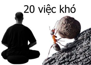 Làm Người có 20 điều khó