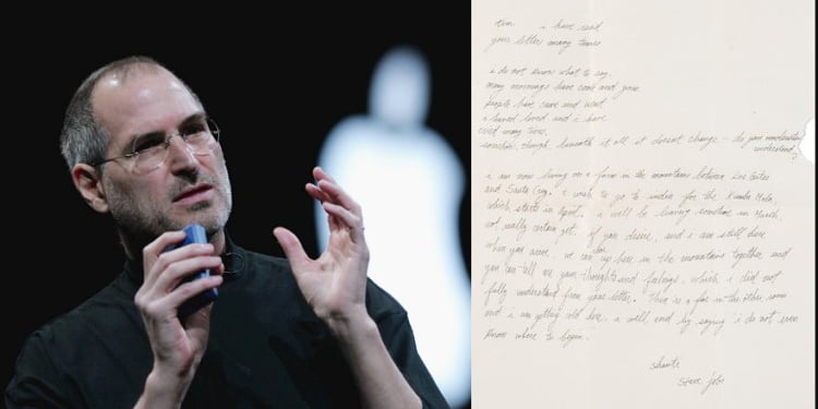 Bức thư tay của Steve Jobs có liên quan tới Thiền Tông Phật Giáo được bán với giá 11,4 tỷ